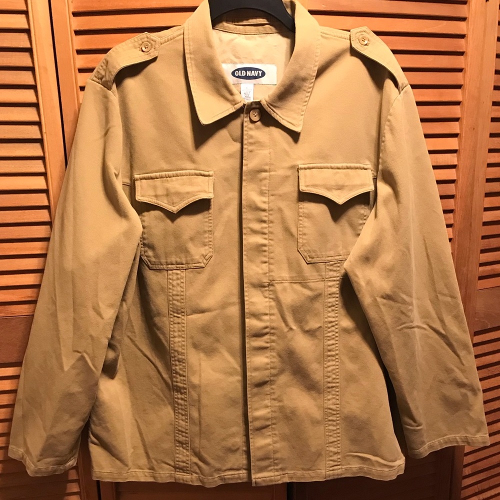 Old Navy Khaki Field Jacket